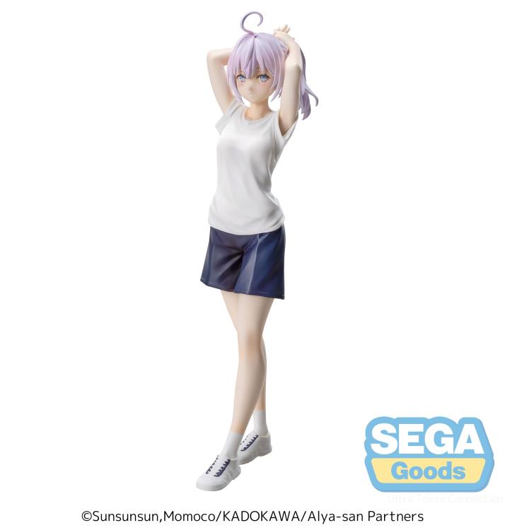 SEGA LUMINASTA FIGURE ALYA (GYM CLOTHES VER.) - ALYA SEGA LUMINASTA FIGURE ALYA (GYM CLOTHES VER.) - ALYA